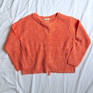 Orange Knit Sweater
